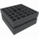 Juego de valores de bandeja de espuma para Runewars Miniatures Caja de juego de tablero de juego