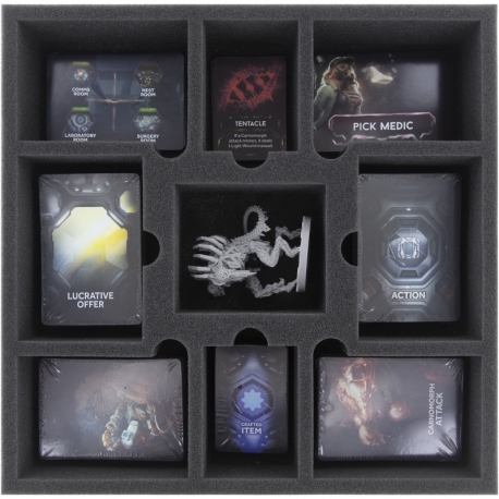Feldherr foam set for Sine Tempore: Explorer Pledge – board game boxes