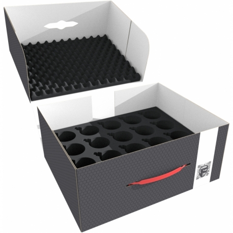 Feldherr Storage Box FSLB150 for 40 Christmas baubles diameter 50 mm