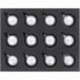Feldherr Storage Box FSLB310 for 48 Christmas baubles diameter 60 mm