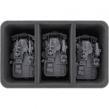 HS100A001 foam tray for Genestealer Cults - 3 compartments