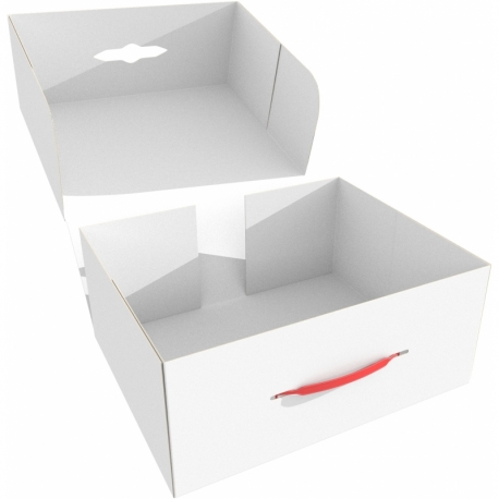 Feldherr Storage Box FSLB150 - blanco - vacío