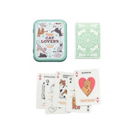 Cat Lover's Playing Cards CDU of 12 - EN
