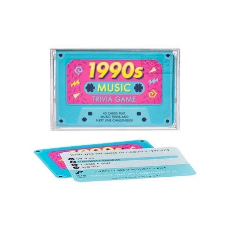 1990s Music Trivia Game CDU of 6 - EN