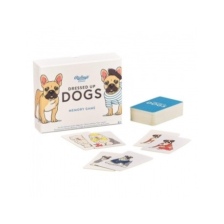 Dressed Up Dogs Memory Game (Inglés)