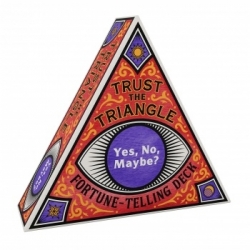 Trust the Triangle Fortune-Telling Deck: Yes, No, Maybe? (Inglés)