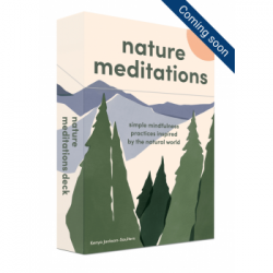 Nature Meditations Deck (Inglés)