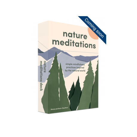 Nature Meditations Deck (Inglés)