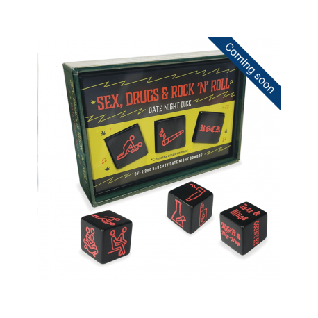 Sex, Drugs & Rock 'n' Roll: Date Night Dice - EN