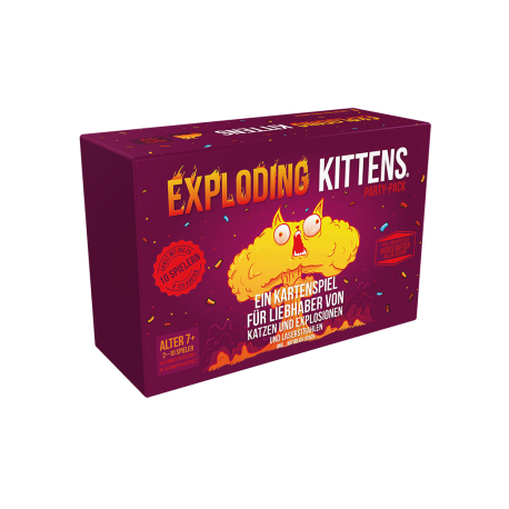 Exploding Kittens Party Pack (Alemán)