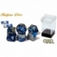 Halfsies Dice The Heir - Upgraded Dice Case (7 Polyhedral Dice Set)