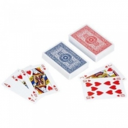 Playing Cards - Bridge-Rummy Doppelspiel