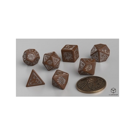 The Witcher Dice Set Geralt - The Roach's companion