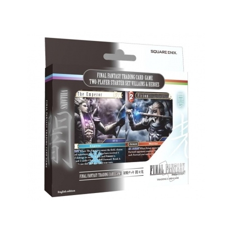 Final Fantasy TCG - Villains & Heroes 2 Player Starter Set Display (6 Sets) (Inglés)