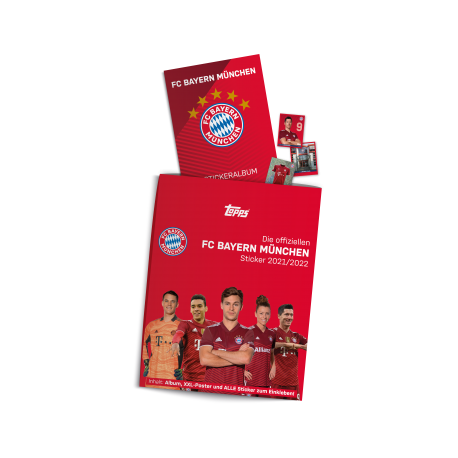 Die Offiziellen FC Bayern München Sticker 2021/22