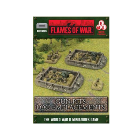 Battlefield In - Box - Log Emplacements - Gun Pit Markers