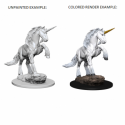 Pathfinder Deep Cuts Unpainted Miniatures - Unicorn (6 Units)