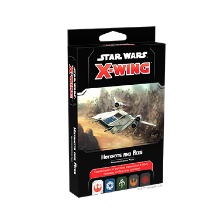 FFG - Star Wars X-Wing 2nd Edition Hotshots and Aces Reinforcements Pack - EN