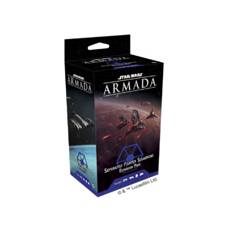 FFG - Star Wars Armada: Separatist Fighter Squadrons Expansion Pack (Inglés)