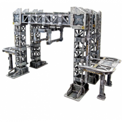 TinkerTurf Sci-Fi - MagLev Depot - Neutral Theme