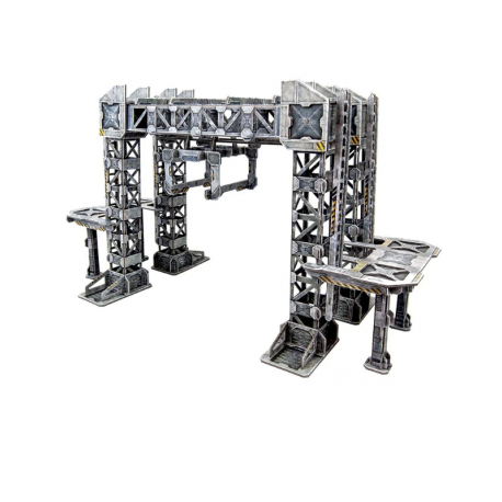 TinkerTurf Sci-Fi - MagLev Depot - Neutral Theme