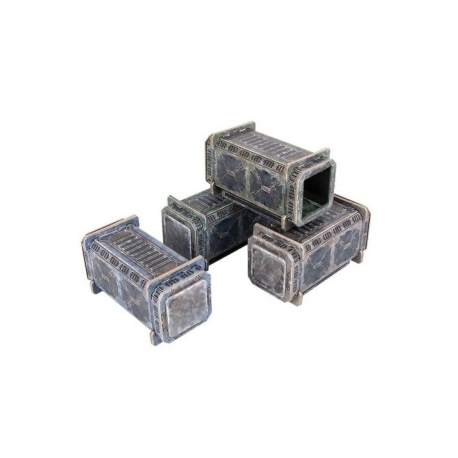 TinkerTurf Sci-Fi - Containers - Neutral Theme