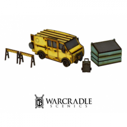 Warcradle Scenics: Super City - Quantum Van