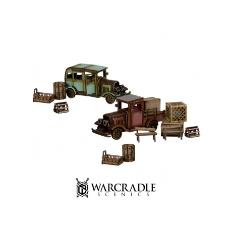 Warcradle Scenics: Dunsmouth - Traders' Gear