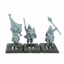 Warlords of Erehwon - Halfling Goat Rider Heroes & Command (Inglés)