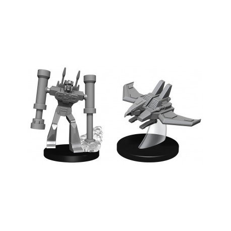 Transformers Deep Cuts Unpainted Miniatures - Laserbeak and Frenzy (4 Units)