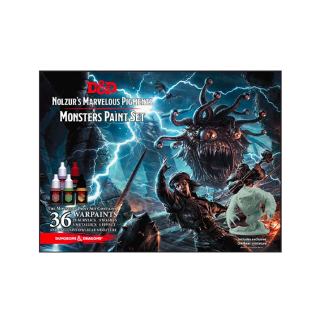D&D Nolzur's Marvelous Pigments - Monsters Paint Set