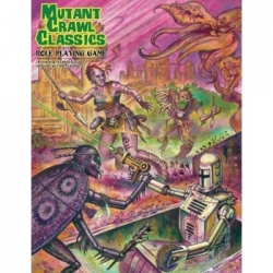 Mutant Crawl Classics Post Apocalyptic RPG, Hardback (Inglés)