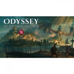 Odyssey of the Dragonlords: Hardcover adventure book (Inglés)