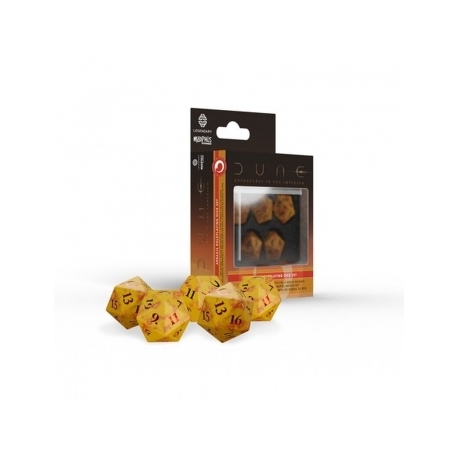 Dune: Adventures in the Imperium Dice Set: Arrakis