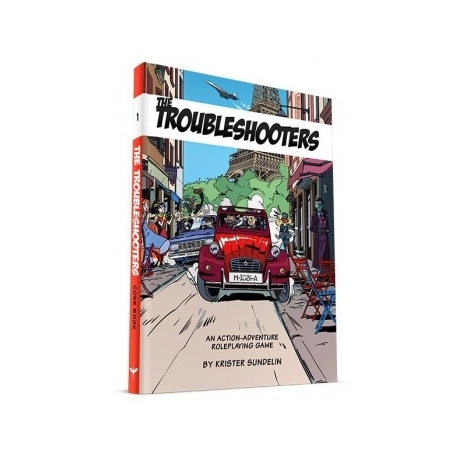 The Troubleshooters - Core Rule book Standard (Inglés)