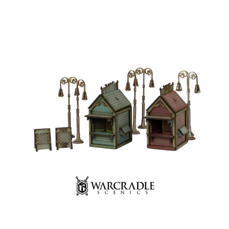 Warcradle Scenics: Dunsmouth - Street Scatter