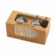 UP - Dice - Heavy Metal D20 2-Dice Set - Chrome