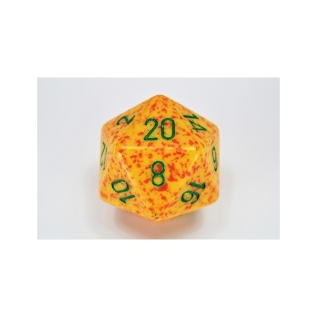 Chessex Speckled 34mm 20-Sided Dice - Lotus