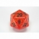 Chessex Speckled 34mm 20-Sided Dice - Fire