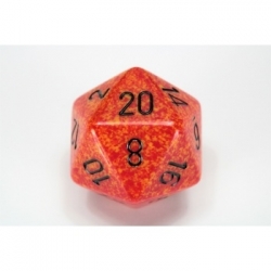Chessex Speckled 34mm 20-Sided Dice - Fire