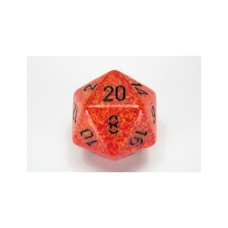 Chessex Speckled 34mm 20-Sided Dice - Fire