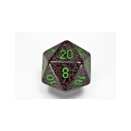Chessex Speckled 34mm 20-Sided Dice - Earth