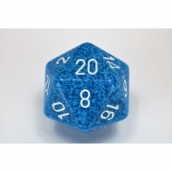 Chessex Speckled 34mm 20-Sided Dice - Water