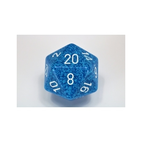 Chessex Speckled 34mm 20-Sided Dice - Water