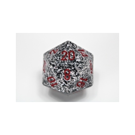 Chessex Speckled 34mm 20-Sided Dice - Granite