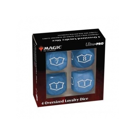 UP - Deluxe 22MM Island Loyalty Dice Set with 7-12 for Magic: The Gathering
