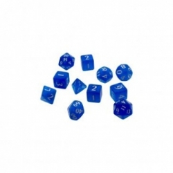 UP - Eclipse 11 Dice Set: Pacific Blue