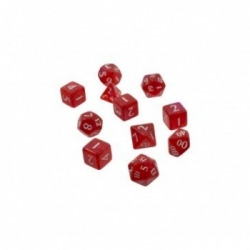 UP - Eclipse 11 Dice Set: Apple Red