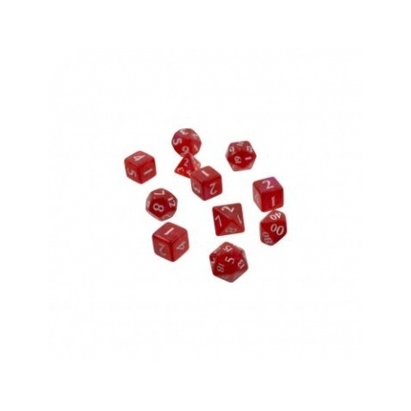 UP - Eclipse 11 Dice Set: Apple Red
