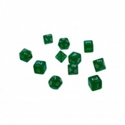 UP - Eclipse 11 Dice Set: Forest Green
